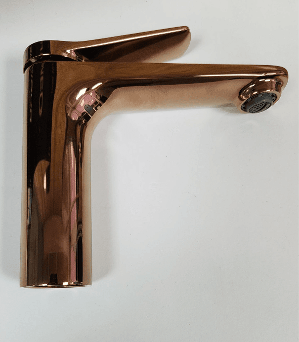 ROBIMED IRIS R19001GR – Mitigeur Lavabo Gold Rose
