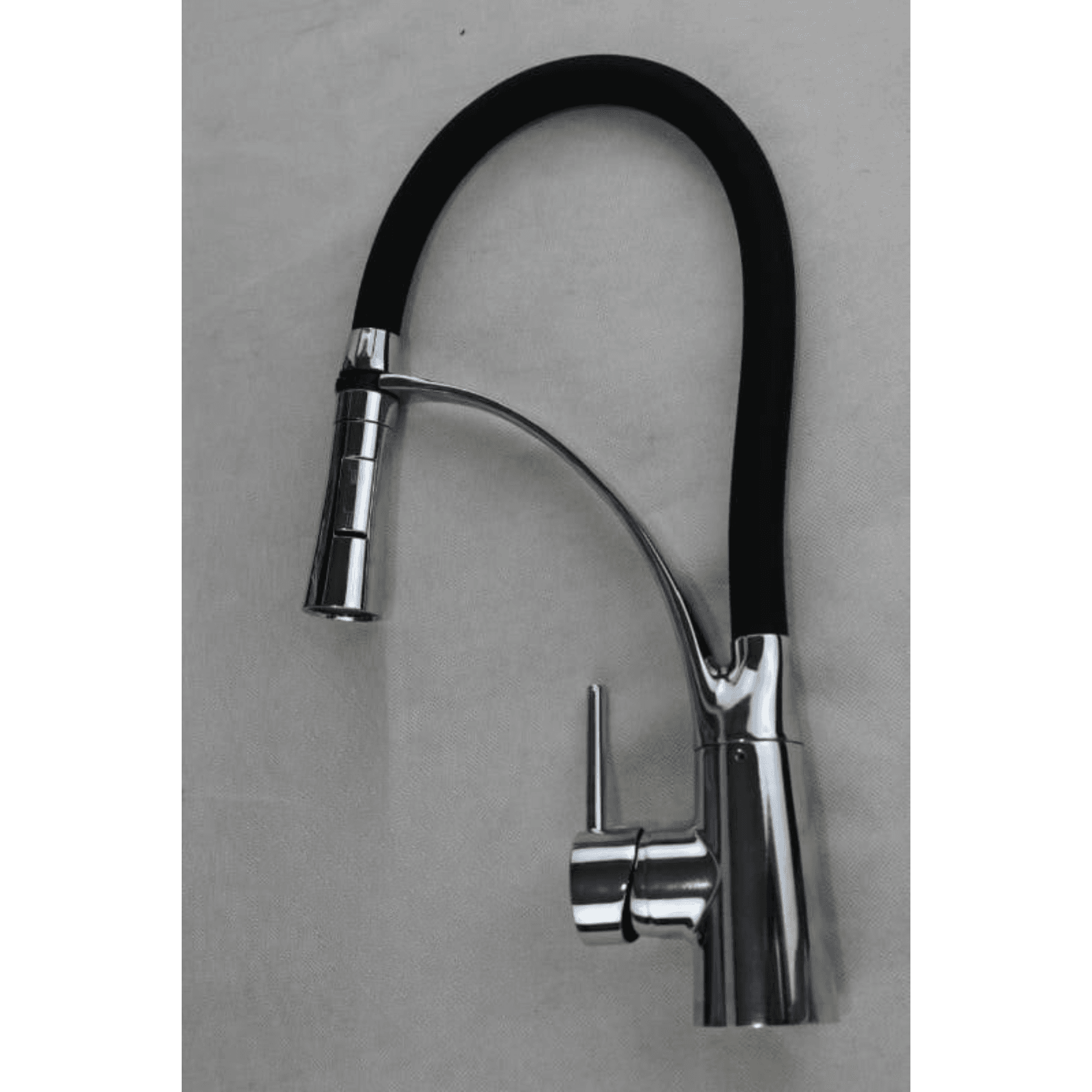 Robinet Cuisine Flexible Noir & Chrome – Douchette Extractible