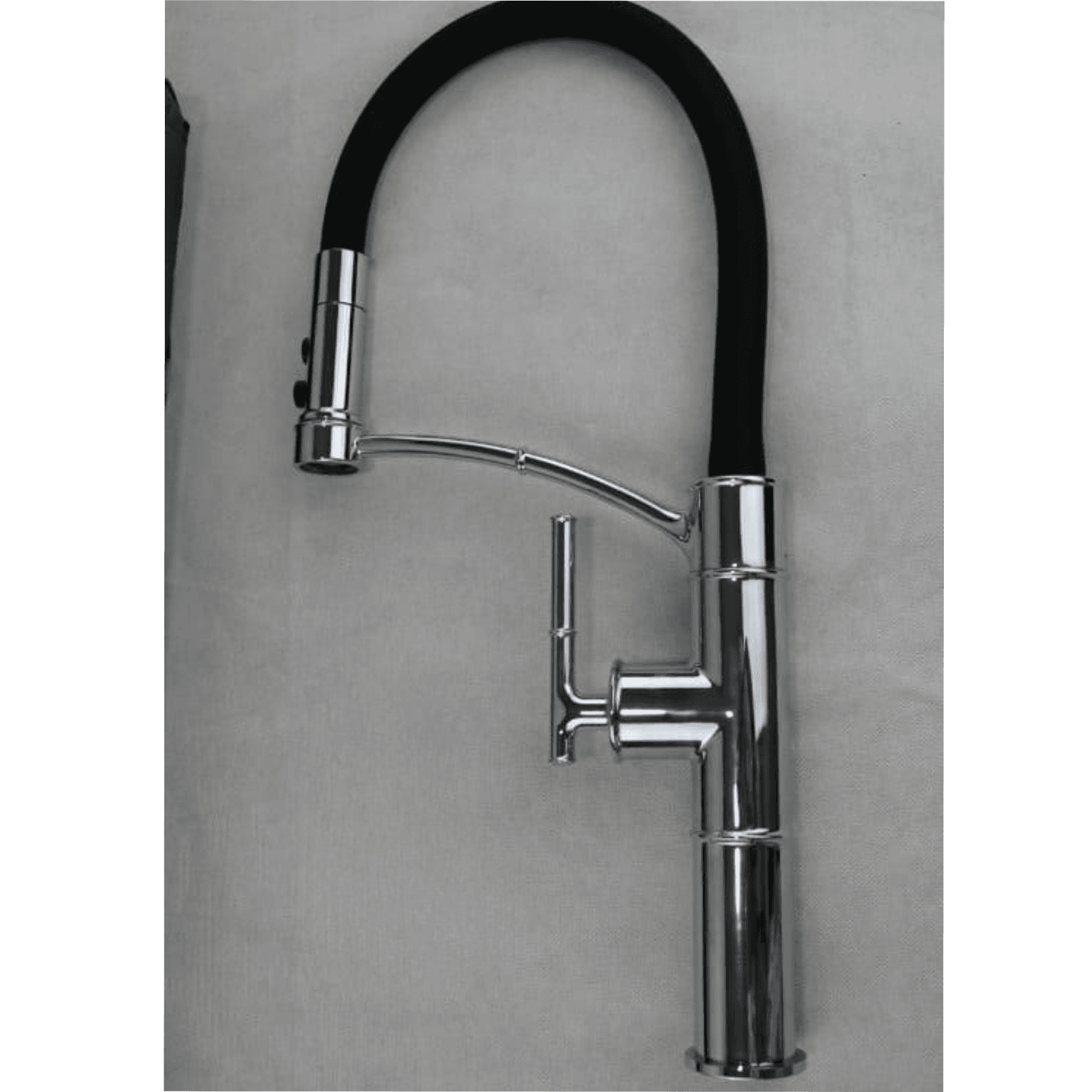 Robinet Cuisine Chrome & Noir – Douchette Extractible