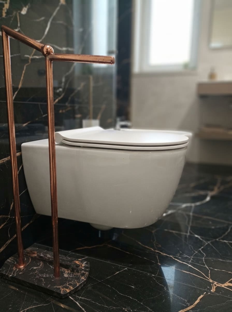 WC Suspendu Blanc Premium – Design Moderne
