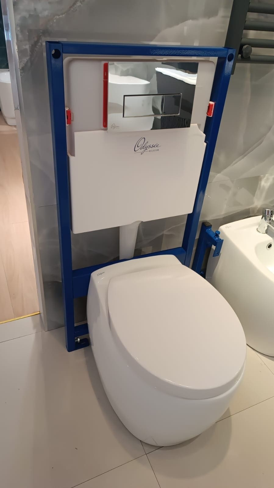 WC Suspendu Blanc Premium – Design Moderne